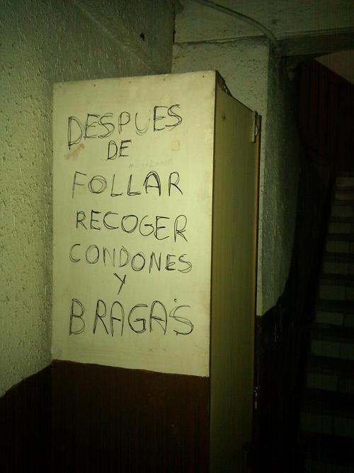 Qué gusto de escalera…