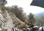 Trail extremo en la montaña